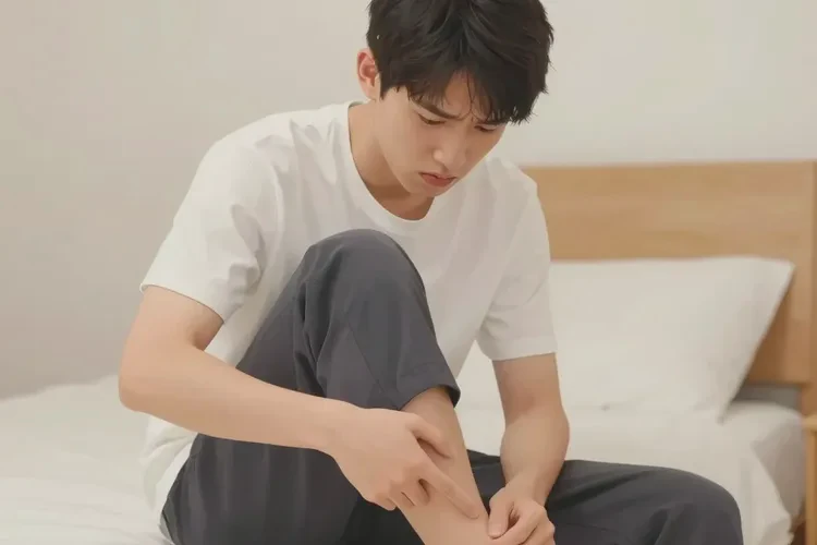 男生大腿起湿疹可以治愈吗(图1)