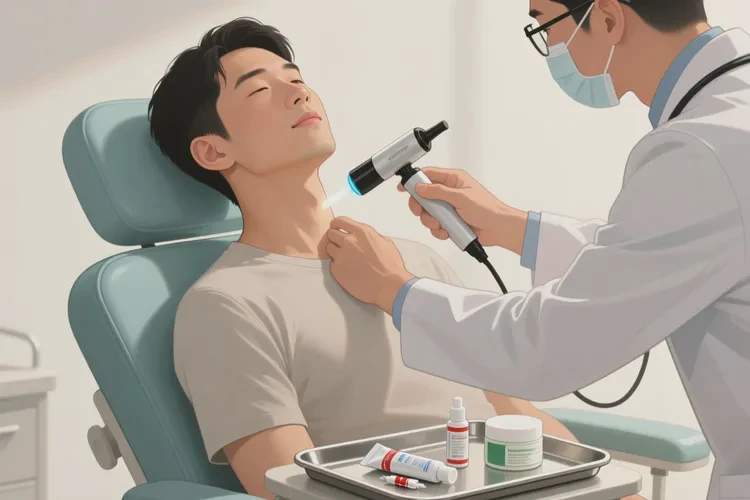 男生脖子起湿疹可以治愈吗(图3)