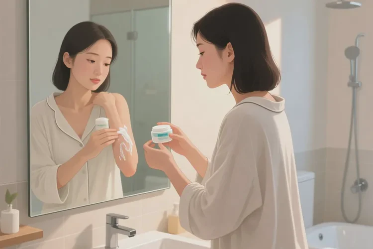 女生四肢出湿疹可以治愈吗(图1)