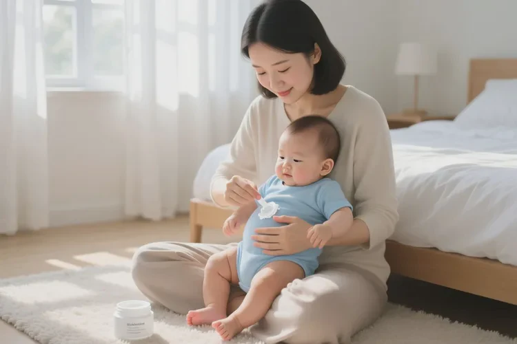 小儿肚子上有湿疹可以治愈吗(图2)