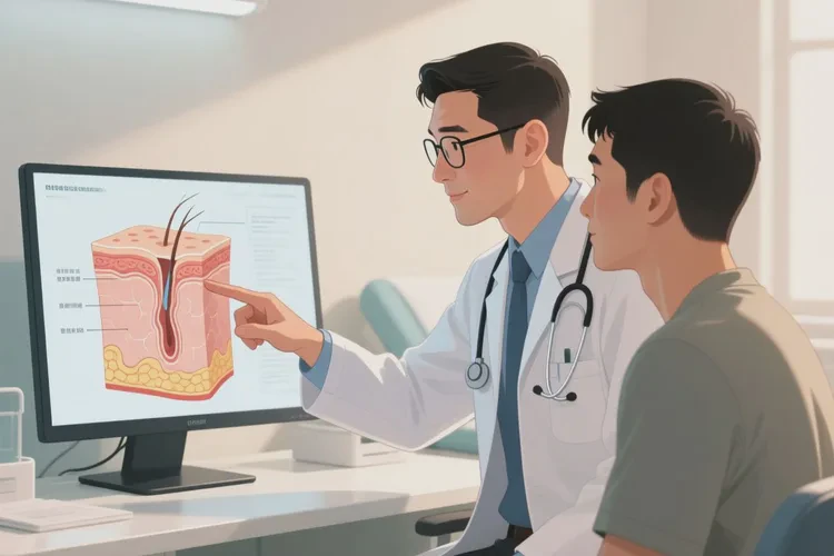 男生手臂上容易长湿疹可以治愈吗(图2)