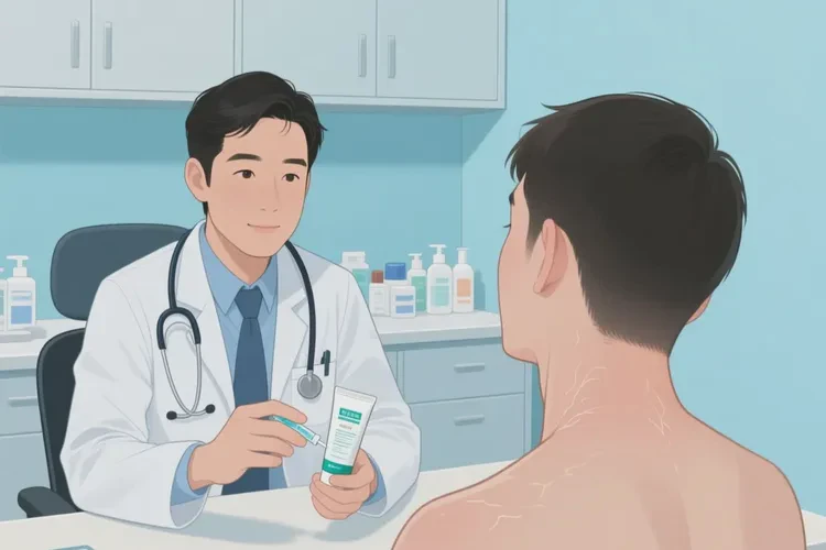 男生脖子上容易长湿疹可以治愈吗(图4)