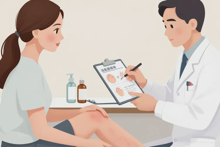 女生小腿容易长湿疹可以治愈吗(图4)