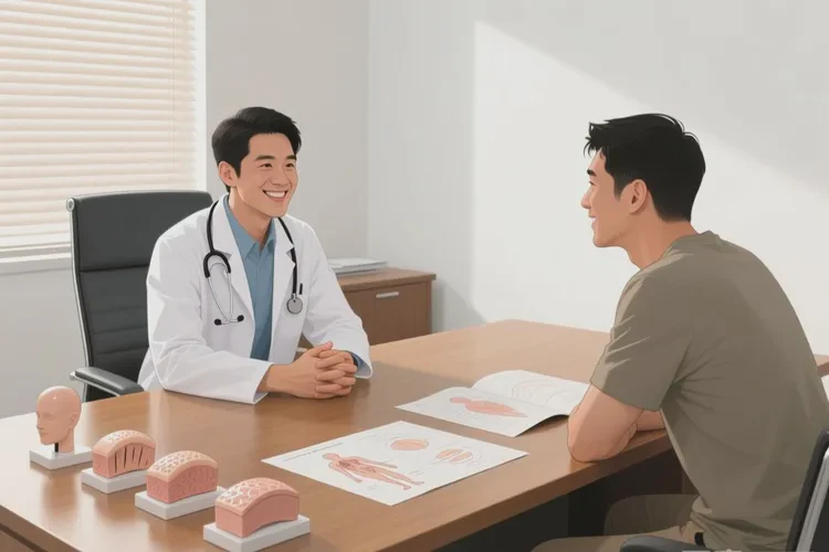 男生大腿长湿疹可以治愈吗(图3)