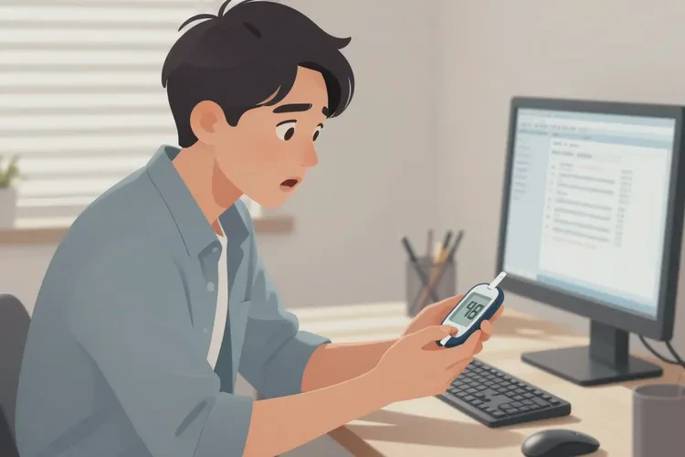 28岁中午血糖27.4是怎么回事(图1)