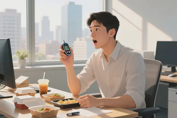 28岁中午血糖24.2是怎么回事(图1)