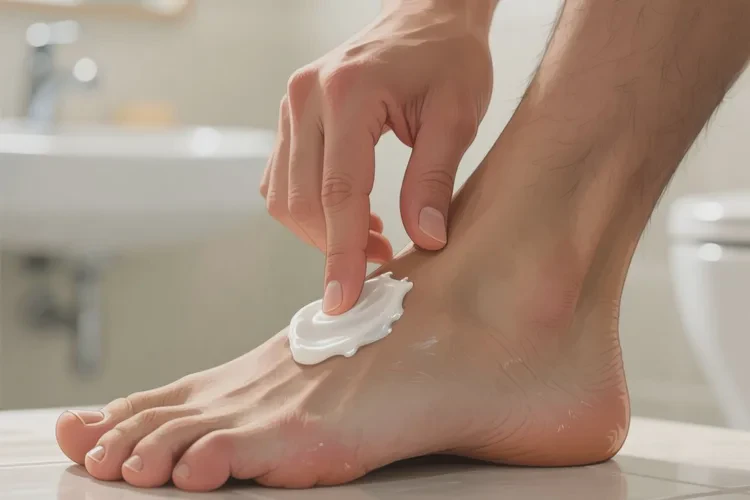 男生脚上容易起湿疹可以治愈吗(图3)