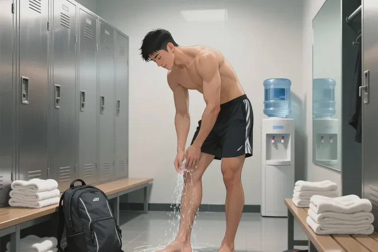 男生小腿上长湿疹可以治愈吗(图1)