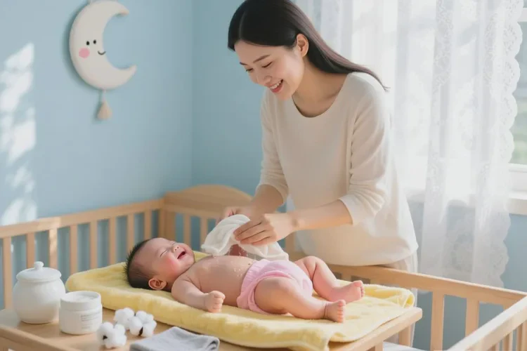 小儿屁股上出湿疹可以治愈吗(图1)