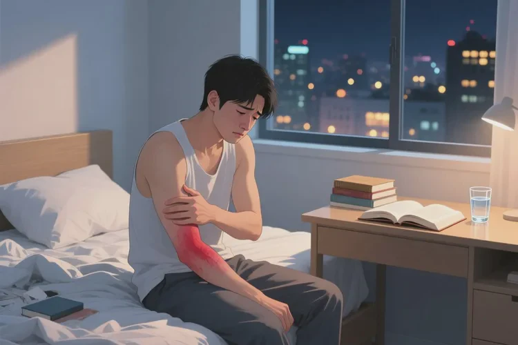 男生全身起湿疹可以治愈吗(图1)