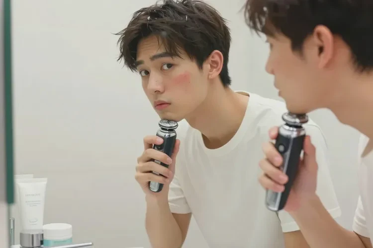 男生面部出湿疹可以治愈吗(图1)