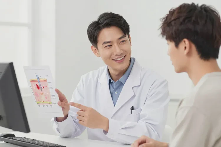 男生大腿上有湿疹可以治愈吗(图4)