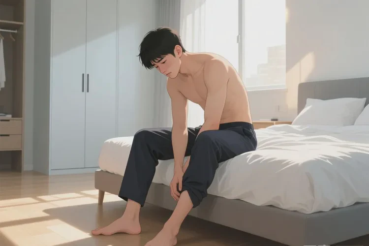 男生大腿上经常起湿疹可以治愈吗(图1)