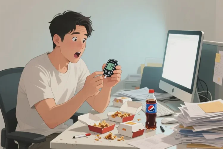 28岁中午血糖18.6是怎么回事(图1)