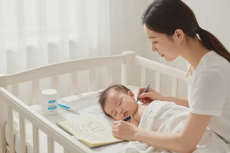 新生儿手臂上容易起湿疹能治愈吗(图2)