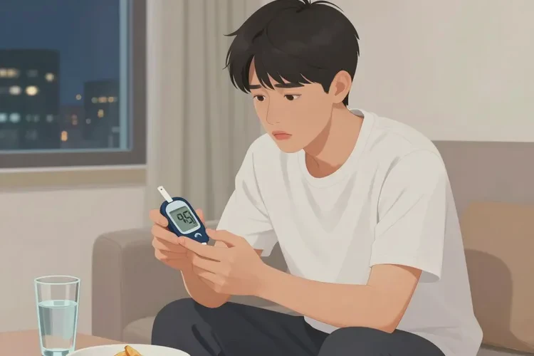 28岁晚上血糖12.8是怎么回事(图1)