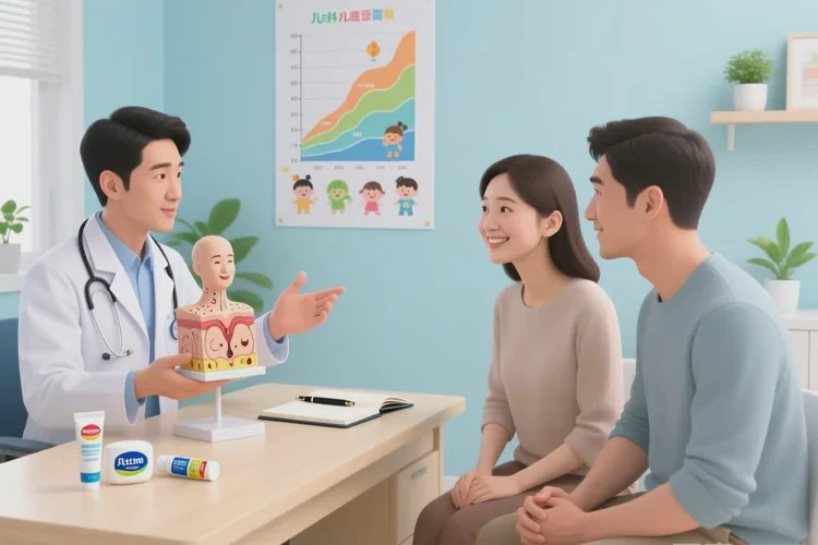 宝宝大腿上容易长湿疹能不能治愈(图2)