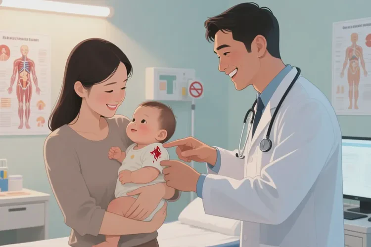 小儿脖子出湿疹能治愈吗(图1)