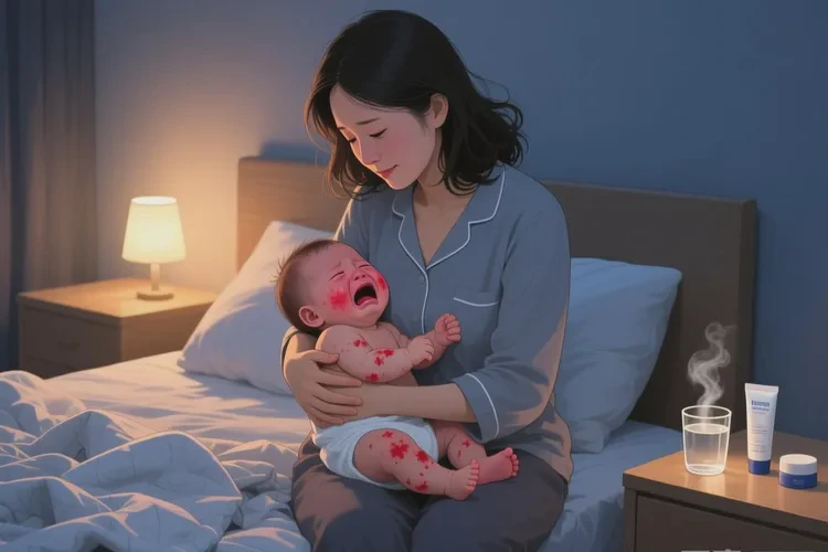 小孩全身出现湿疹能不能治愈(图1)