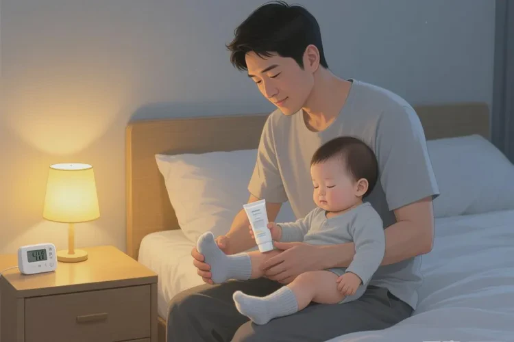 宝宝脚上偶尔起湿疹能不能治愈(图3)