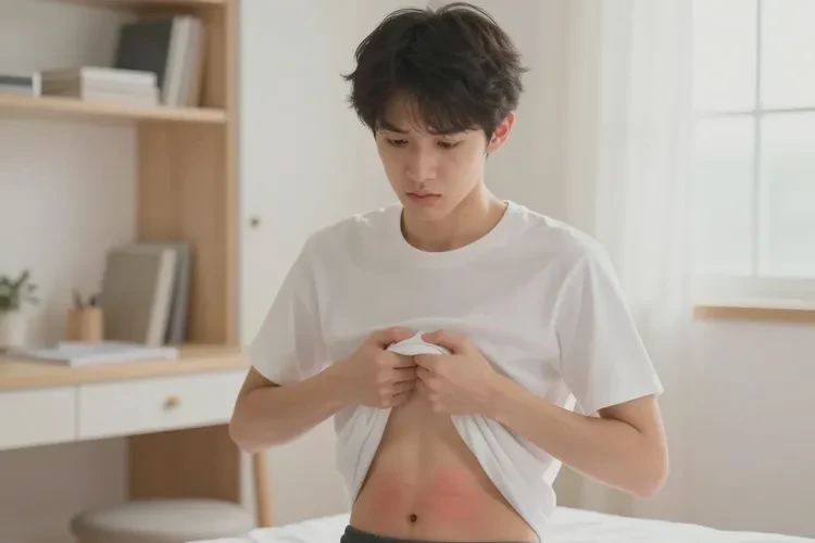 青少年肚子上出湿疹能治愈吗(图1)