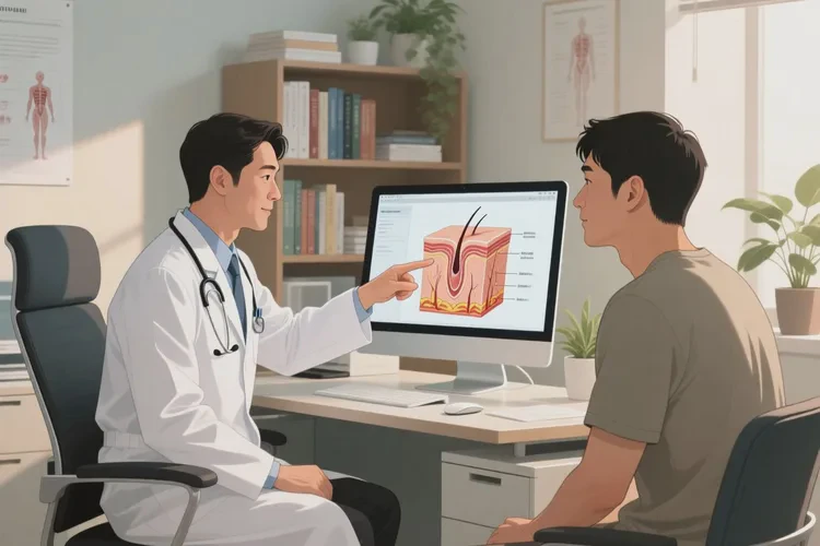 男人小腿上容易长湿疹能治愈吗(图2)