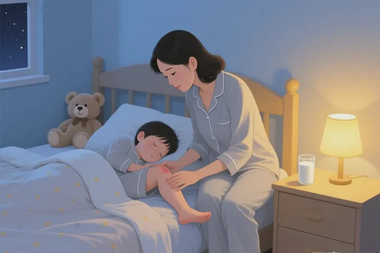 孩子大腿起湿疹能不能治愈(图1)