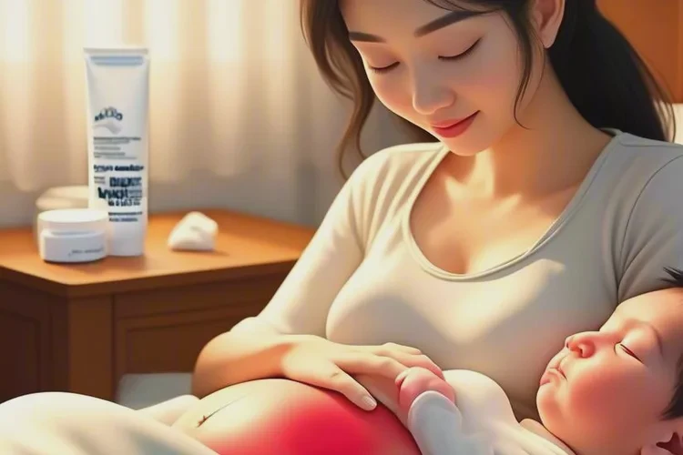 哺乳期妈妈肚子上出现湿疹能治愈吗(图1)