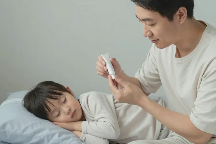 孩子脸上容易起湿疹能不能治愈(图3)