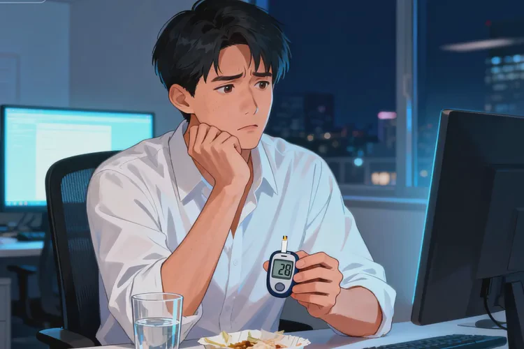 28岁睡前血糖19点4是怎么回事(图1)