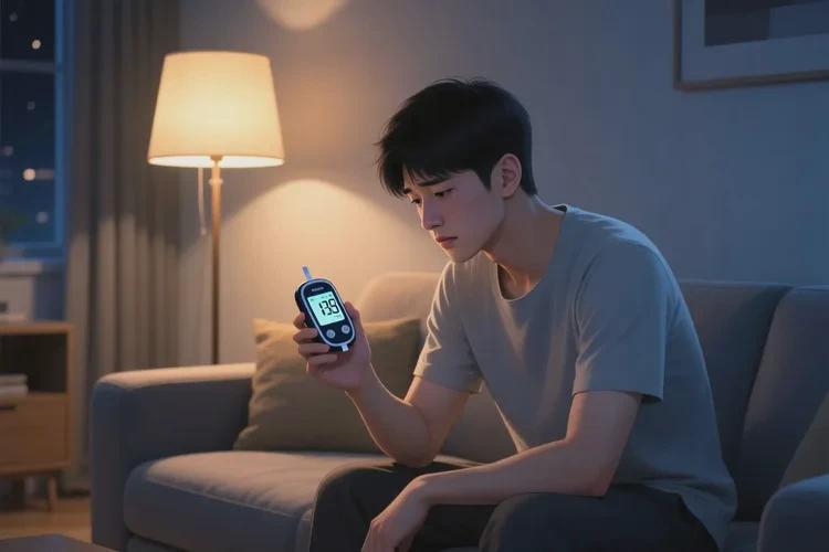 28岁晚上血糖13点6是怎么回事(图1)