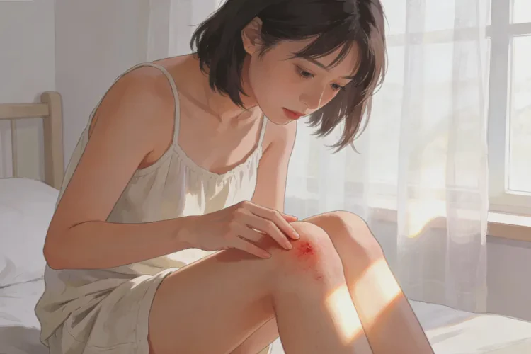 女生大腿上有湿疹能治愈吗(图1)