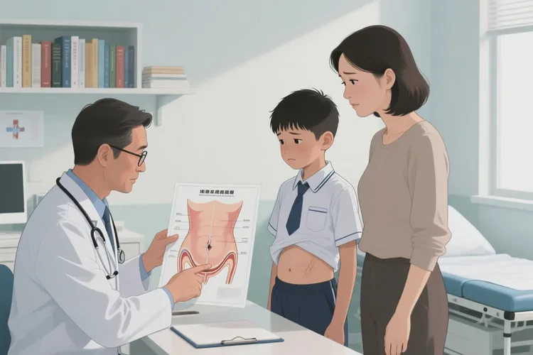 中学生肚子出湿疹能治愈吗(图1)