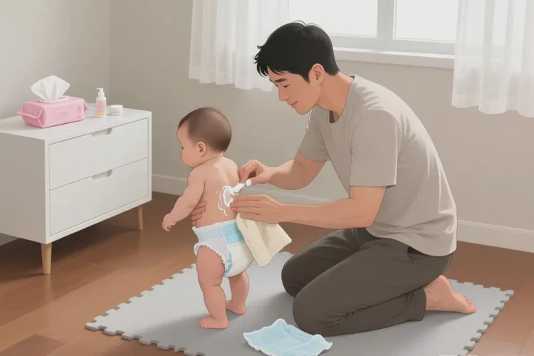 幼儿屁股有湿疹能治愈吗(图1)