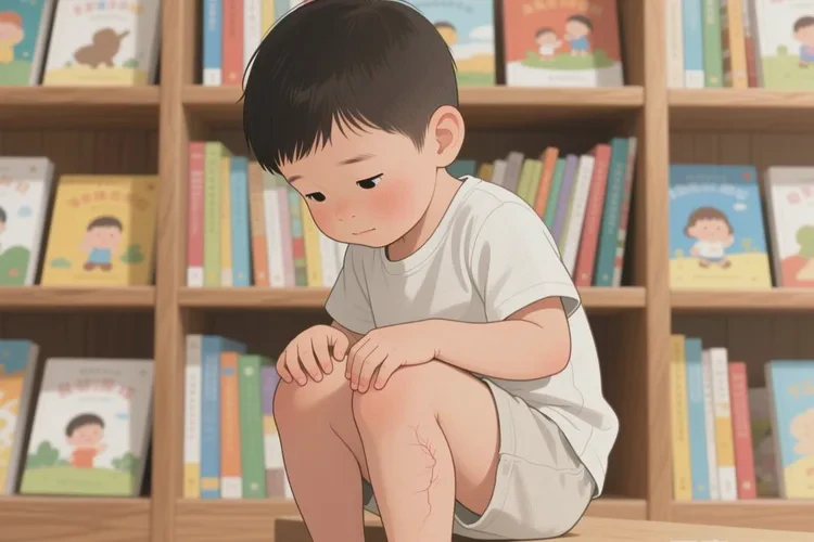 孩子大腿容易起湿疹能不能治愈(图2)