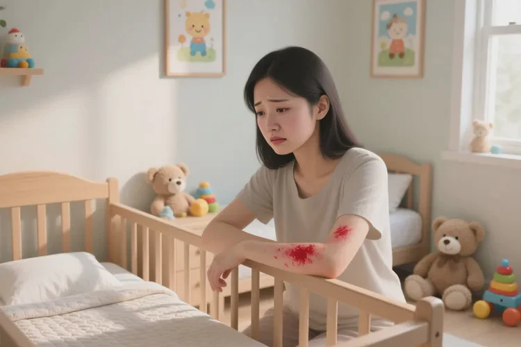 哺乳期妈妈手臂偶尔起湿疹能治愈吗(图1)