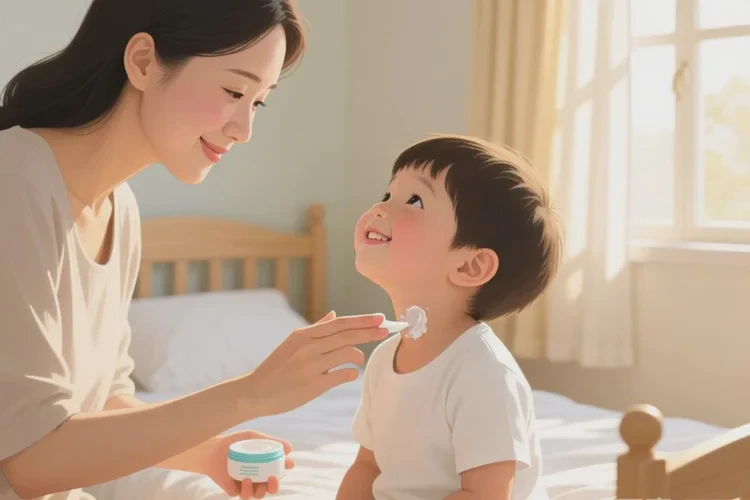 小学生脖子偶尔长湿疹能治愈吗(图1)