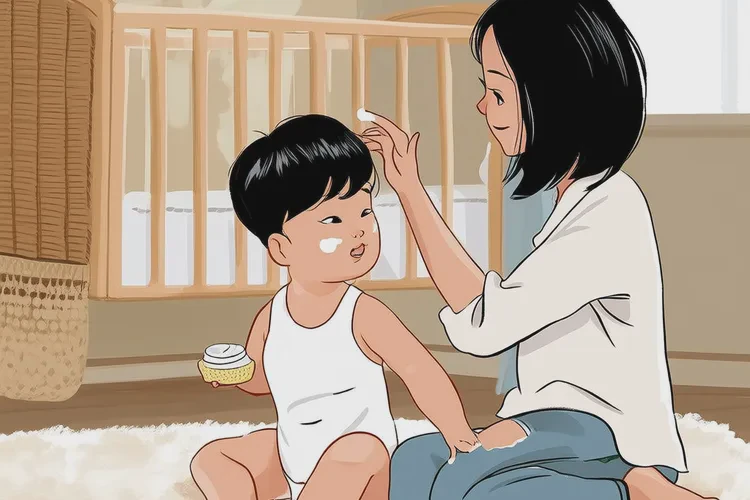 宝宝手臂上容易长湿疹能不能治愈(图1)