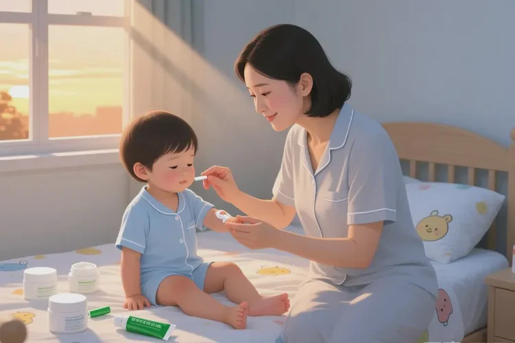 小孩四肢容易起湿疹能不能治愈(图1)