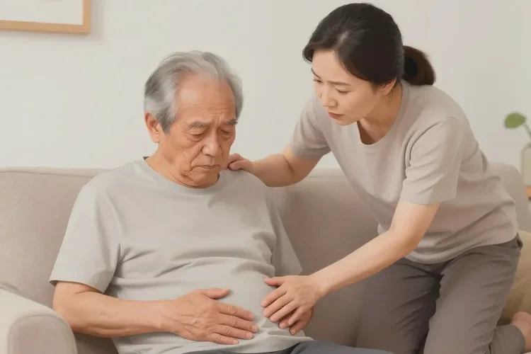 高龄老人肚子有湿疹能治愈吗(图1)