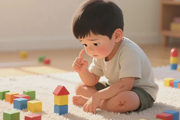 幼儿手上偶尔长湿疹能治愈吗(图4)