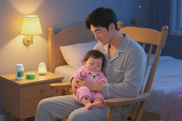 幼儿小腿上偶尔长湿疹能治愈吗(图3)