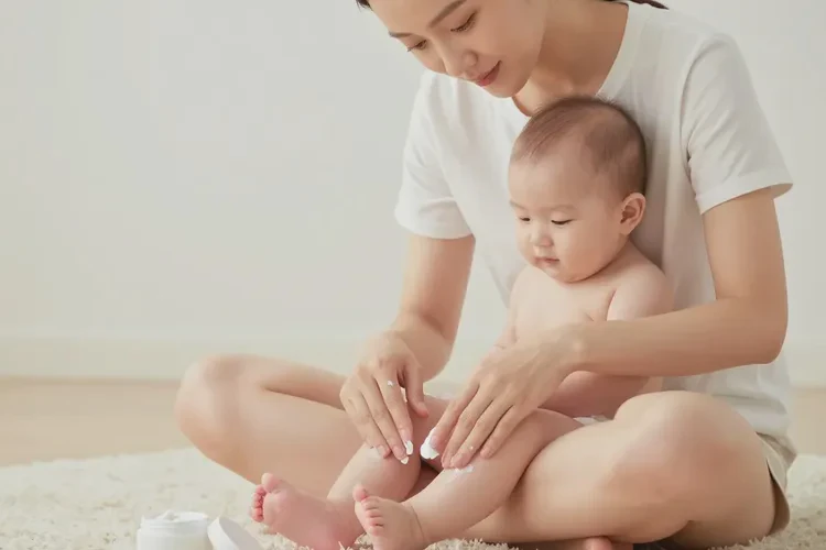 新生儿四肢起湿疹能治愈吗(图1)