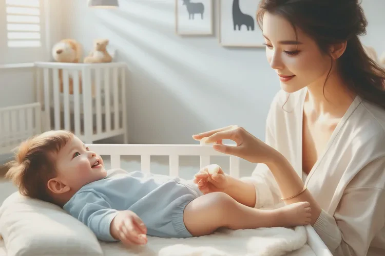 宝宝脖子上出湿疹能不能治愈(图1)