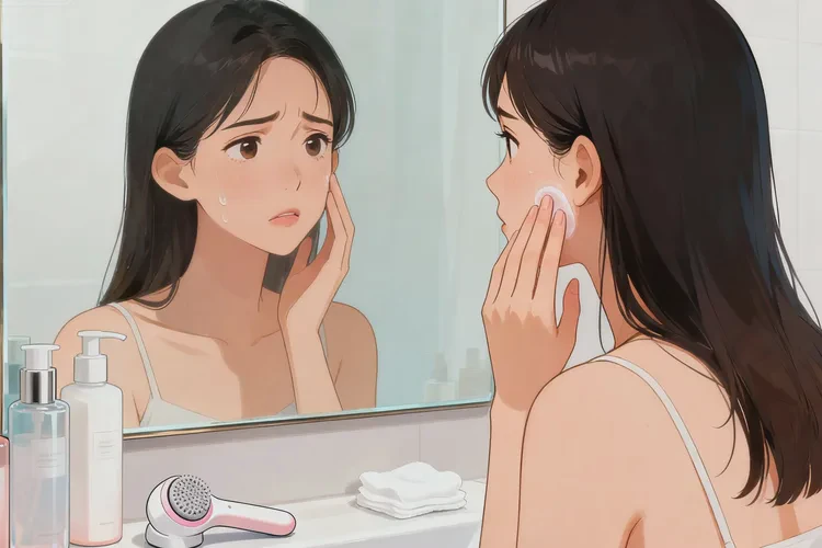 女性脸上经常长湿疹能治愈吗(图1)