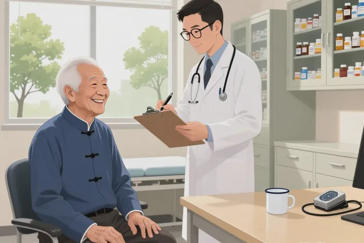 老年人脸上有湿疹能治愈吗(图1)