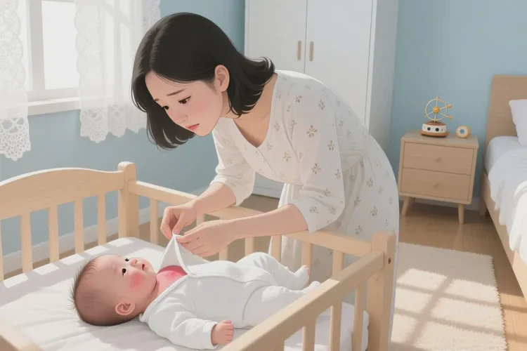 新生儿脖子上长湿疹能治愈吗(图1)