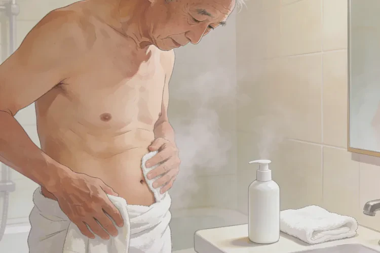 老年人肚子上经常长湿疹能治愈吗(图2)