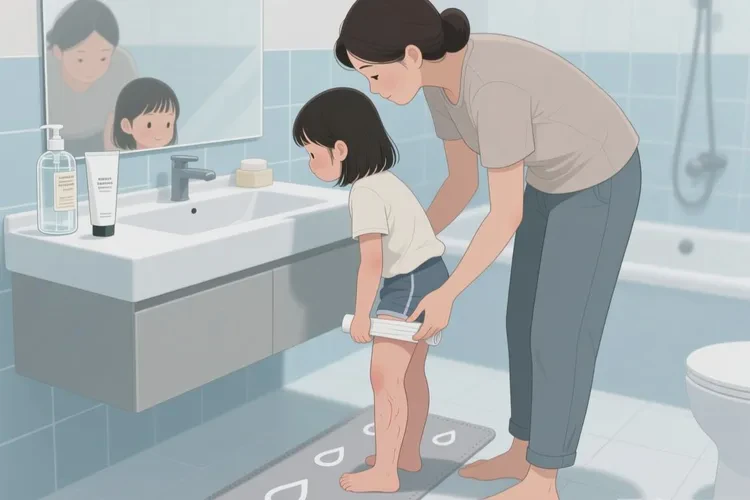 小学生大腿偶尔长湿疹能治愈吗(图2)