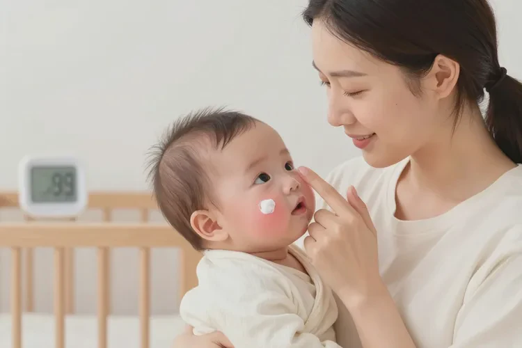 婴幼儿身上容易长湿疹能不能治愈(图1)